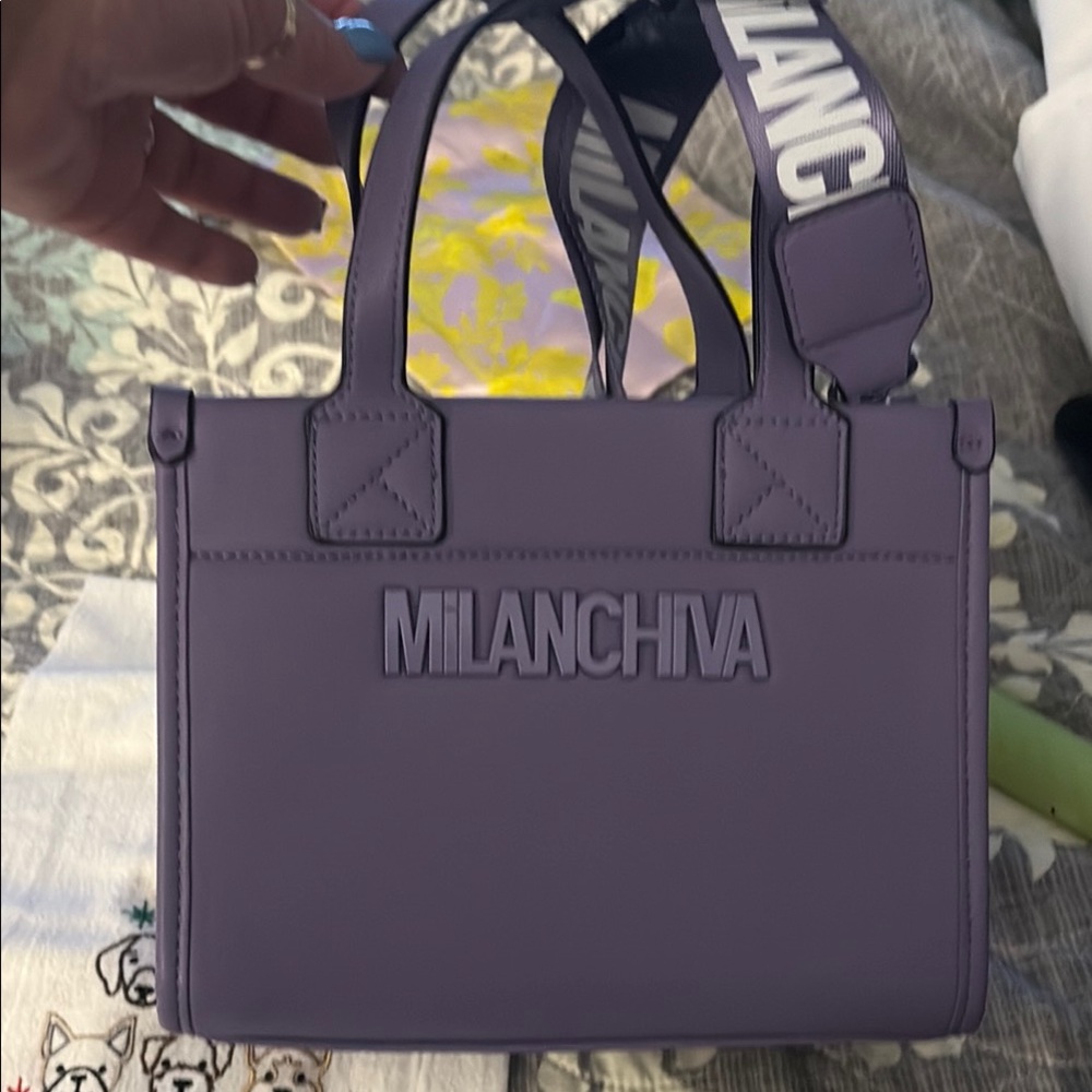 Milanchiva Purple Handbag